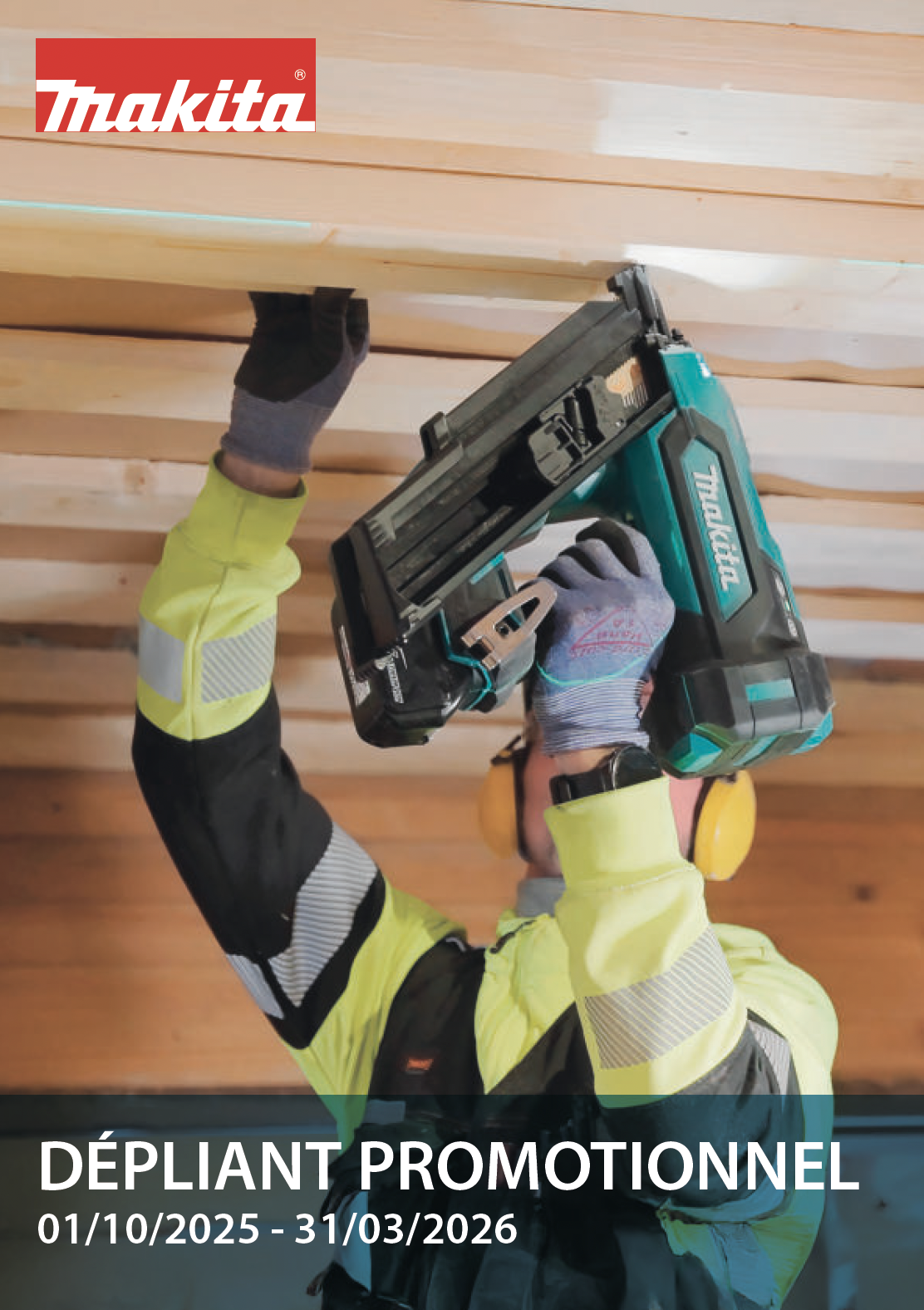 Cover dépliant promotionnel